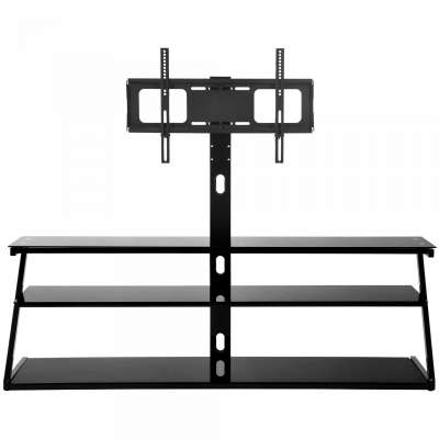 Adjustable Universal Glass Design Plasma Floor Desktop TV Stand Led/LCD General Use For Living Room Furniture Wholesale