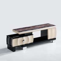 rectangle wooden led tv stand furniture with showcase