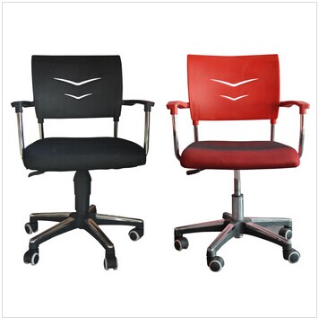 red or black plastic back used ergonomic office chairs with wheel