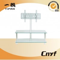 2015 Glass & Metal TV Stand and Bracket,cheap glass tv stand