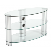 modern clear glass lcd tv table cheap modern tv stands RA070