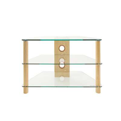 Simple design living room wooden furniture lcd floor tv stand