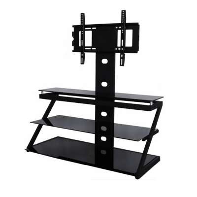 New model metal frame cabinet tilting LCD tv stand RM021