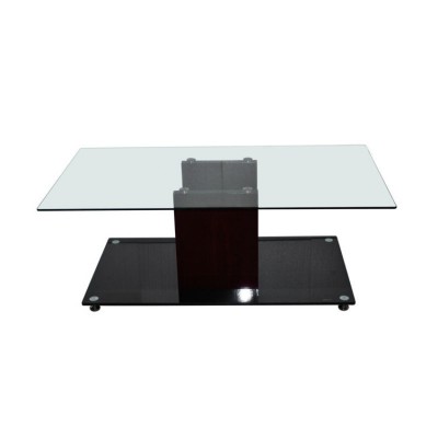 living room furniture modern center table clear coffee table CT019A